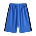 thumbnail image 1 of HUANBAI Boys Shorts Athletic Training Basketball Shorts For Kids Comfortable Stretch Elastic Waist Casual Outdoor Play 7-8 Years, 1 of 4