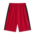 thumbnail image 1 of HUANBAI Boys Shorts Athletic Training Basketball Shorts For Kids Comfortable Stretch Elastic Waist Casual Outdoor Play 9-10 Years, 1 of 4