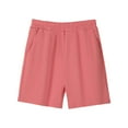 thumbnail image 1 of HUANBAI Boys Shorts For Toddler To Teen Comfortable Loose Fit Casual Summer Play Shorts Elastic Waist Active Outdoor Wear 5-6 Years, 1 of 3