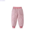 thumbnail image 1 of HUANBAI Boys Winter Lined Thermal Pants With Padding For Cold Weather Outdoor Play And Everyday Wear Soft Joggers Pants 3-4 Years, 1 of 6