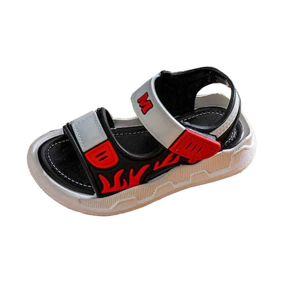 HUANBAI Breathable Boys Sandals For Kids Lightweight Comfortable Outdoor Casual Summer Shoes For Toddlers And Children Ages 1 11 1.5-2 Years