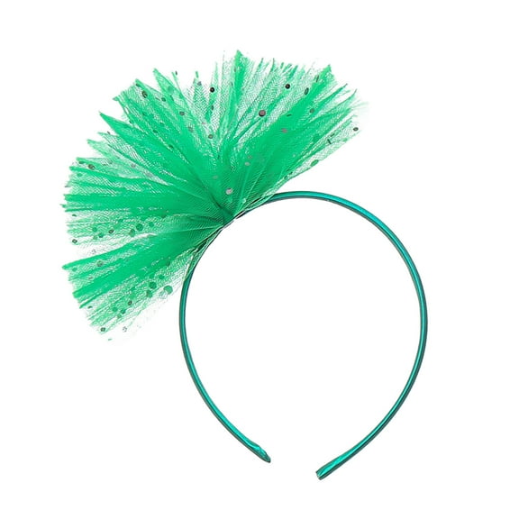 HUANBAI Children's Headband Headband Multi Colored Girls Sequin Mesh Headband Holiday Clothing Accessory One Size