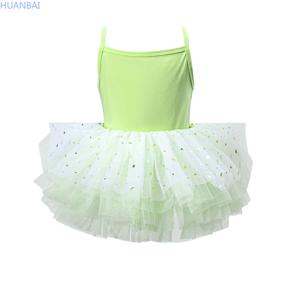 HUANBAI Children's Tutu Dress For Performance And Personality Sleeveless Dress For Girls A-line Sundress 12-24 Months