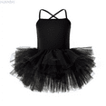 thumbnail image 1 of HUANBAI Children's Tutu Dress For Performance And Personality Sleeveless Dress For Girls Casual Midi Dresses 5-6 Years, 1 of 3