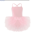 thumbnail image 1 of HUANBAI Children's Tutu Dress For Performance And Personality Sleeveless Dress For Girls Short Sleeve Dress 7-8 Years, 1 of 3