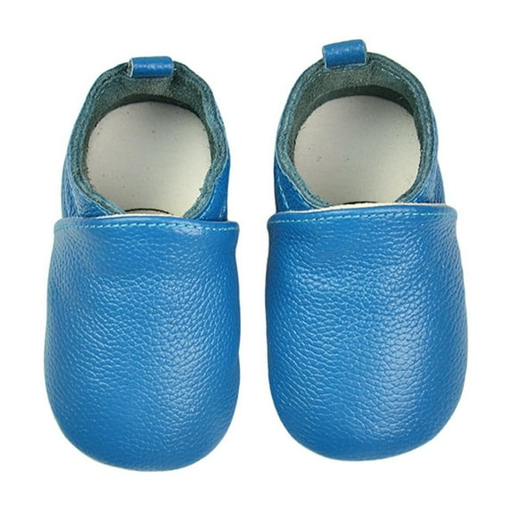HUANBAI Crawling Shoes Baby First Walking Shoes Girls Boys Slippers Crawling Shoes Baby Shoes Soft Leather With Suede Soles Leather Shoes Toddler 0 2 Years 12-18 Months