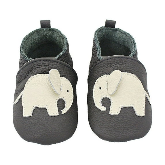 HUANBAI Crawling Shoes Baby First Walking Shoes Girls Boys Slippers Crawling Shoes Baby Shoes Soft Leather With Suede Soles Leather Shoes Toddler(0 2 Years) 6-12 Months