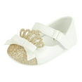 thumbnail image 1 of HUANBAI Fashion Princess Shoes Little Kid Shoes Non Soft Sole Walking Shoes Baby Shoes 12-18 Months, 1 of 1