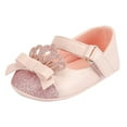 thumbnail image 1 of HUANBAI Fashion Princess Shoes Little Kid Shoes Non Soft Sole Walking Shoes Baby Shoes 6-12 Months, 1 of 5