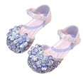 thumbnail image 1 of HUANBAI Fashionable Rhinestone Shoes With Soft Soles For Little Girls, 1 of 9