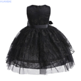 thumbnail image 1 of HUANBAI Girls' Dress For Children Off The Shoulder Party Gown Dress With Rose Embroidery Skirt For Ages 3 10 Skirt Dresses 2-3 Years, 1 of 9