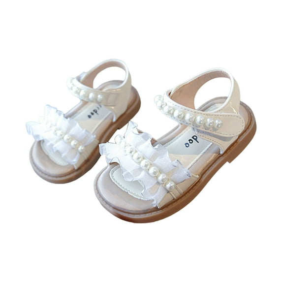 HUANBAI Girls Sandals For Toddlers And Kids Lightweight Breathable Outdoor Summer Sandals With Sole For Ages 12 Months To 7 Years 12-15 Months