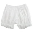 thumbnail image 1 of HUANBAI Girls Shorts For Everyday Wear Lace Trim Comfortable Loose Fit Underwear Summer Thin Breathable Home Shorts Age 4 16 4-5 Years, 1 of 4