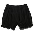 thumbnail image 1 of HUANBAI Girls Shorts For Everyday Wear Lace Trim Comfortable Loose Fit Underwear Summer Thin Breathable Home Shorts Age 4 16 7-8 Years, 1 of 4