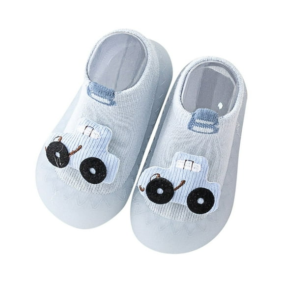 HUANBAI Boys Girls Animal Cartoon Socks Shoes Toddler WarmThe Floor Socks Non Prewalker Shoes 0-6 Months