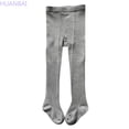 thumbnail image 1 of HUANBAI Kids Children Baby Solid Girls Stocking Panty-hose Tight Trousers Girl's Active Jogger Pants 4-6 Years, 1 of 2