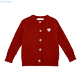 thumbnail image 1 of HUANBAI Kids Medium Size Boys And Girls Baby Sweater Western Casual Knitted Cardigan Jacket (1Y 9Y) Lightweight Sweater 2Y, 1 of 3