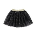 thumbnail image 1 of HUANBAI Kids Tulle Tutu Skirt With Glitter Print Star Princess Party Skirt For Girls 1 10 Years 12-24 Months, 1 of 3