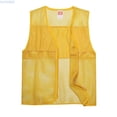thumbnail image 1 of HUANBAI Men's Solid Color Reflective Mesh Vest, 1 of 4