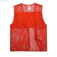 thumbnail image 1 of HUANBAI Men's Solid Color Reflective Mesh Vest, 1 of 4