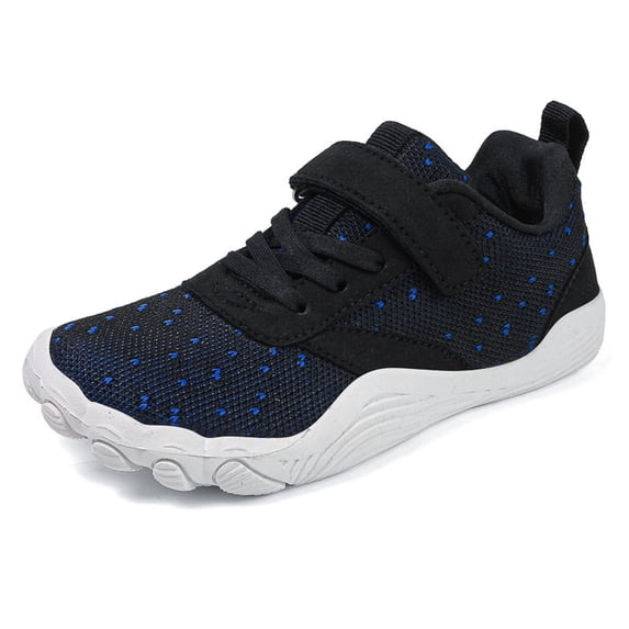 HUANBAI New Children's Wide Head Barefoot Five Finger Soft Sole Casual Shoes