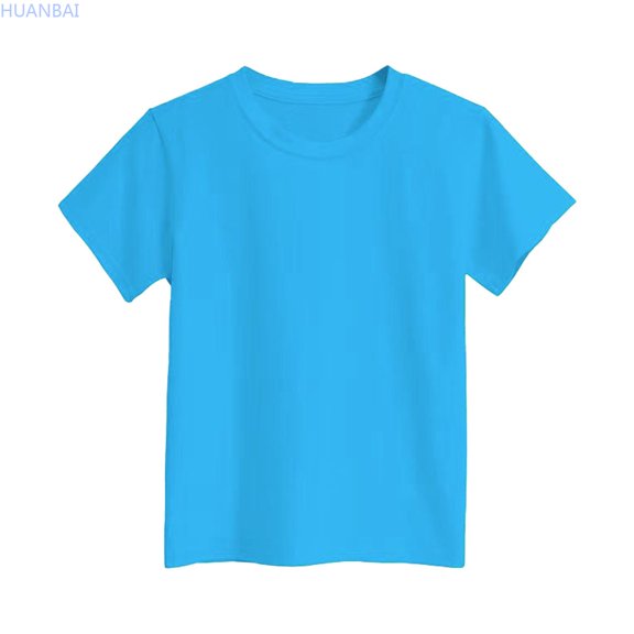 HUANBAI Printed Children's Fashion Loose T Shirt Summer Blouse for Girls 12-18 Months