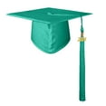 thumbnail image 1 of HUANBAI Shiny Kindergarten And Preschool Graduation Caps For Kids And High School College For Adults With Tassel M, 1 of 4