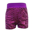 thumbnail image 1 of HUANBAI Slim Fit Stretch Sequin Shorts For Boys And Girls 10-11 years, 1 of 2