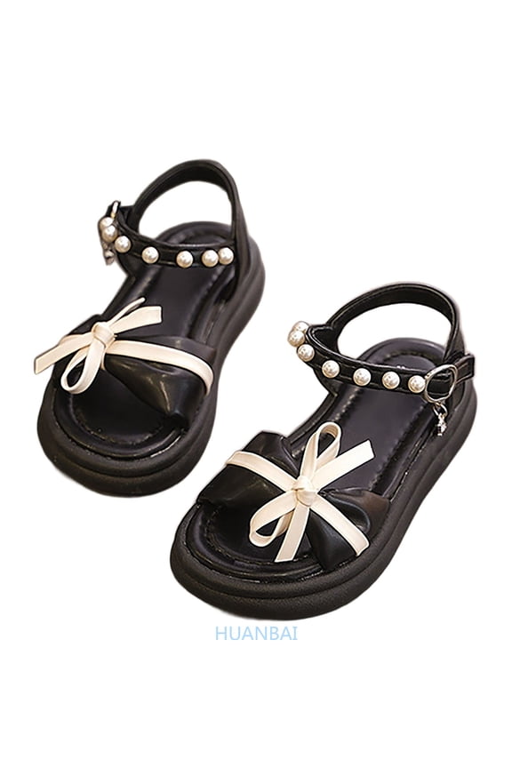 Soft-soled children's beach shoes for primary school students ,(9 Black) Size ,9