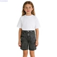 thumbnail image 1 of HUANBAI Stylish And Comfortable Girls' Denim Pants Classic Fit Stretch Jeans For Play And Everyday Casual Wear Girl's Sportswear 12-13 Years, 1 of 5