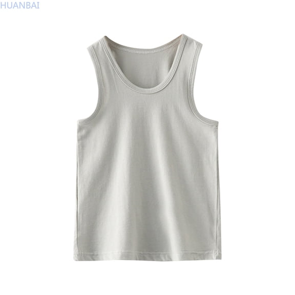 HUANBAI Toddler Kids Girls Dance Tank Top Racerback Crop Tank Top Soild Sleeveless Sports Dance Top Ballet Gymnastics Dancewear Girls Shirts 6-7 Years