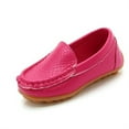 thumbnail image 1 of HUANBAI Toddler Little Kid Boys Girls Soft Slip On Loafers Dress Flat Shoes Boat Shoes Casual Shoes 15-18 Months, 1 of 4