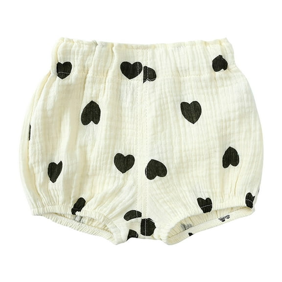 HUANBAI Toddler Shorts Girls Boys Summer Cute Cartoon Printed Loose Pants Bract Bread Shorts Fashion 3-6 Months