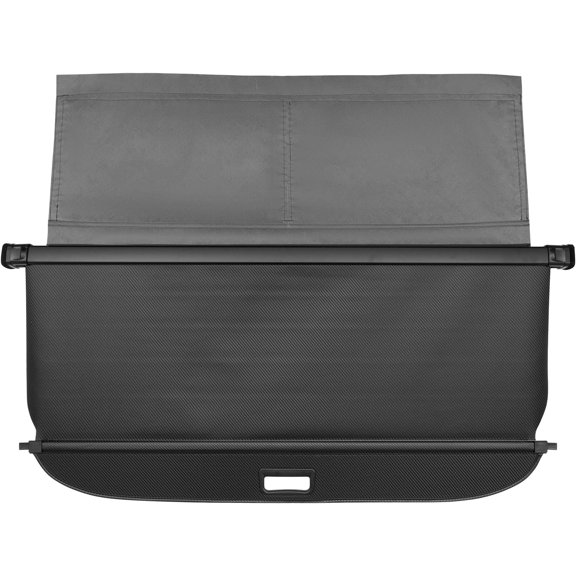 HUANG Retractable Cargo Cover for 2019-2025 Toyota RAV4, with Storage Net, Carbon Fiber Texture