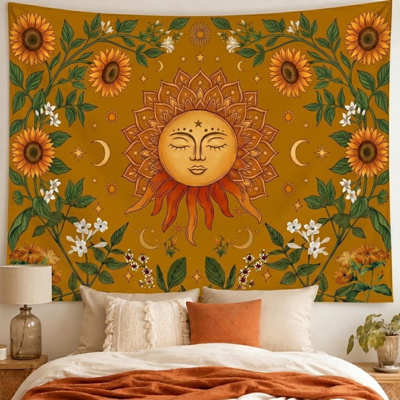 XaaKee Large Wall Tapestry, Celestial Tapestry Art Room Tapestry, High-Quality Polyester Tapestry Wall Hanging For Wall Decor 60x40Inch
