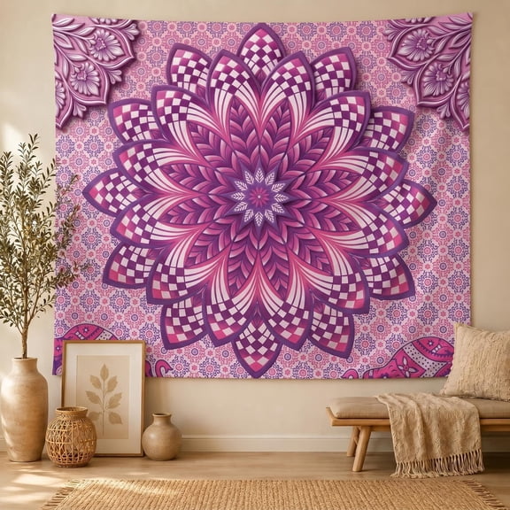 XaaKee Room Tapestry, Bohemian Tapestry Imperial Style Tapestry, High-Quality Polyester Wall Tapestry Hanging For Living Space 60x40Inch