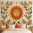 thumbnail image 1 of XaaKee Tapestry, Symmetrical Floral Layout Tapestry Wall Hanging, High-Quality Polyester Wall Tapestry For Indoor Outoor 60x40Inch, 1 of 9