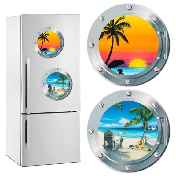 HUANGPING Refrigerator Magnet Clean Dirty Sign, Reversible Stainless Steel Fridge Magnet for Kitchen Dishwasher Status