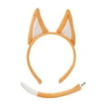 thumbnail image 1 of HUANLEDASH 1/2 Pcs/Set Dog Costume Props Animal Ears Decor Hair Hoop Tail Set Birthday Party Cosplay Dress Up Accessories, 1 of 1