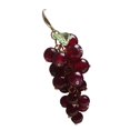 thumbnail image 1 of HUANLEDASH 1 PC Grape Cluster Earrings Women Hook Earrings Fruit Earrings Faux Crystal Hanging Earrings Party Club Dangling Earrings, 1 of 1
