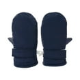 thumbnail image 1 of HUANLEDASH 1 Pair Children Winter Mittens for 1-8Y Kids Thick Plush-lined Windproof Heat Retention Cold Weather Outdoor Gloves Adjustable Strap Double-Layer Anti-Slip Ski Gloves, 1 of 1