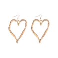 thumbnail image 1 of HUANLEDASH 1 Pair Love Earrings Retro Exaggerated Style Polished Zinc Alloy Hook Earrings Party Club Cosplay Hanging Earrings Ear Jewelry, 1 of 1
