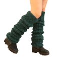 thumbnail image 1 of HUANLEDASH 1 Pair Winter Calf Socks Cozy Thick Knitted Solid Color Anti-slip Warm Pile Socks Leg Warmers JK Boots Stocking Lolita Boot Covers Foot Warming Covers, 1 of 1