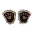 thumbnail image 1 of HUANLEDASH 1 Pair Winter Gloves Wolf Paws Foxes Claws Mittens Friendly to Skin Thermal Insulation Gloves Party Cosplay Costume, 1 of 1