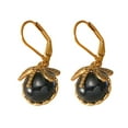 thumbnail image 1 of HUANLEDASH 1 Pair Women Dragonfly Decor Leverback Earrings Faux Crystal Drop Earrings Bohemia Dangle Earrings Jewelry Gift, 1 of 1