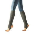 thumbnail image 1 of HUANLEDASH 2 Pairs Ballet Leg Warmers with Heel Hole Knitted Winter Extra Soft Long Leg Warmers for Yoga Dance Anti-slip Leg Socks Yoga Sport Calf Covers, 1 of 1