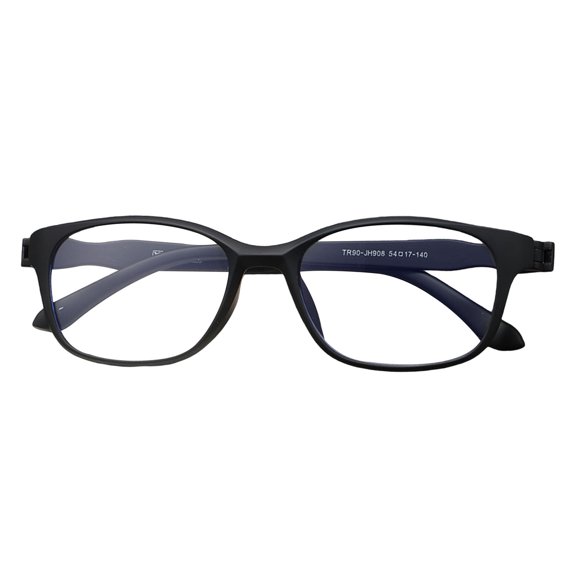 HUANLEDASH Blue Light Blocking Glasses Unisex Retro Small Frame Clear View Strong Hinge Eye Protection Clear Bluelight Glasses Spectacles Office Use Eyewear