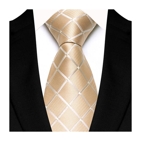 HUANLEDASH Business Tie Square Geometric Design Solid Color Smooth Satin Formal Tie Casual Necktie Street Events Weddings Accessories