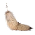 thumbnail image 1 of HUANLEDASH Faux Fox Tail Keychain Pendant Handcrafted Faux Fur Tail Cosplay Renaissance Furry Tail Handbag Accessory, 1 of 1