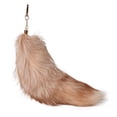 thumbnail image 1 of HUANLEDASH Faux Fox Tail Keychain Pendant Handcrafted Faux Fur Tail Cosplay Renaissance Furry Tail Handbag Accessory, 1 of 1